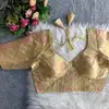 Tew Heavy Mina Multi Jari Banarasi Fabric Blouse Exporters In India